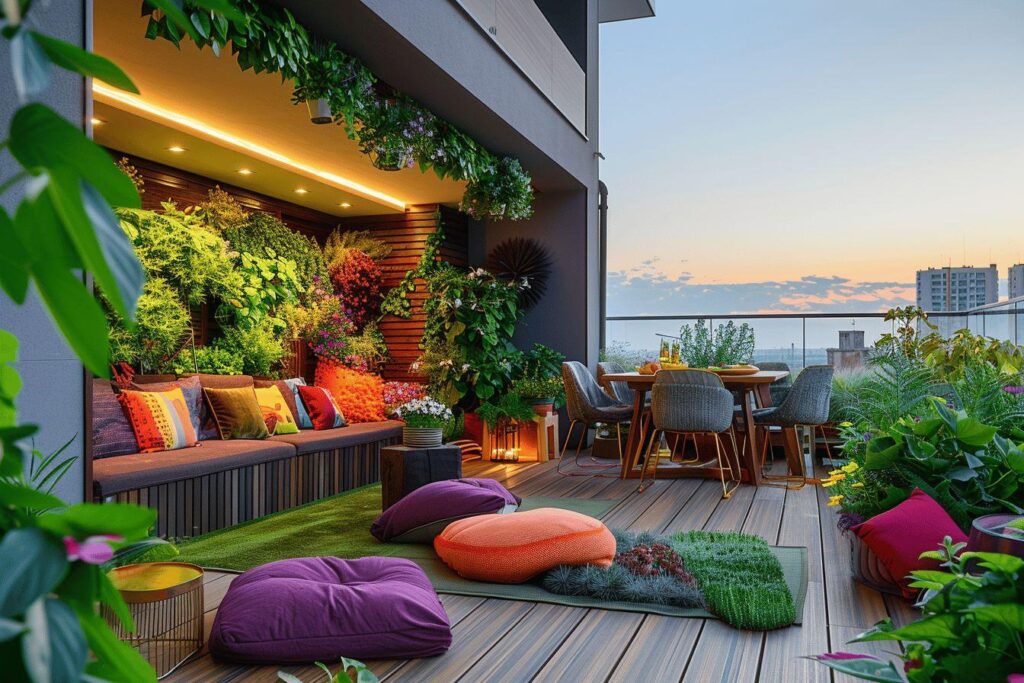 Idées déco pour une terrasse bien aménagée : inspirations et astuces pour embellir votre extérieur