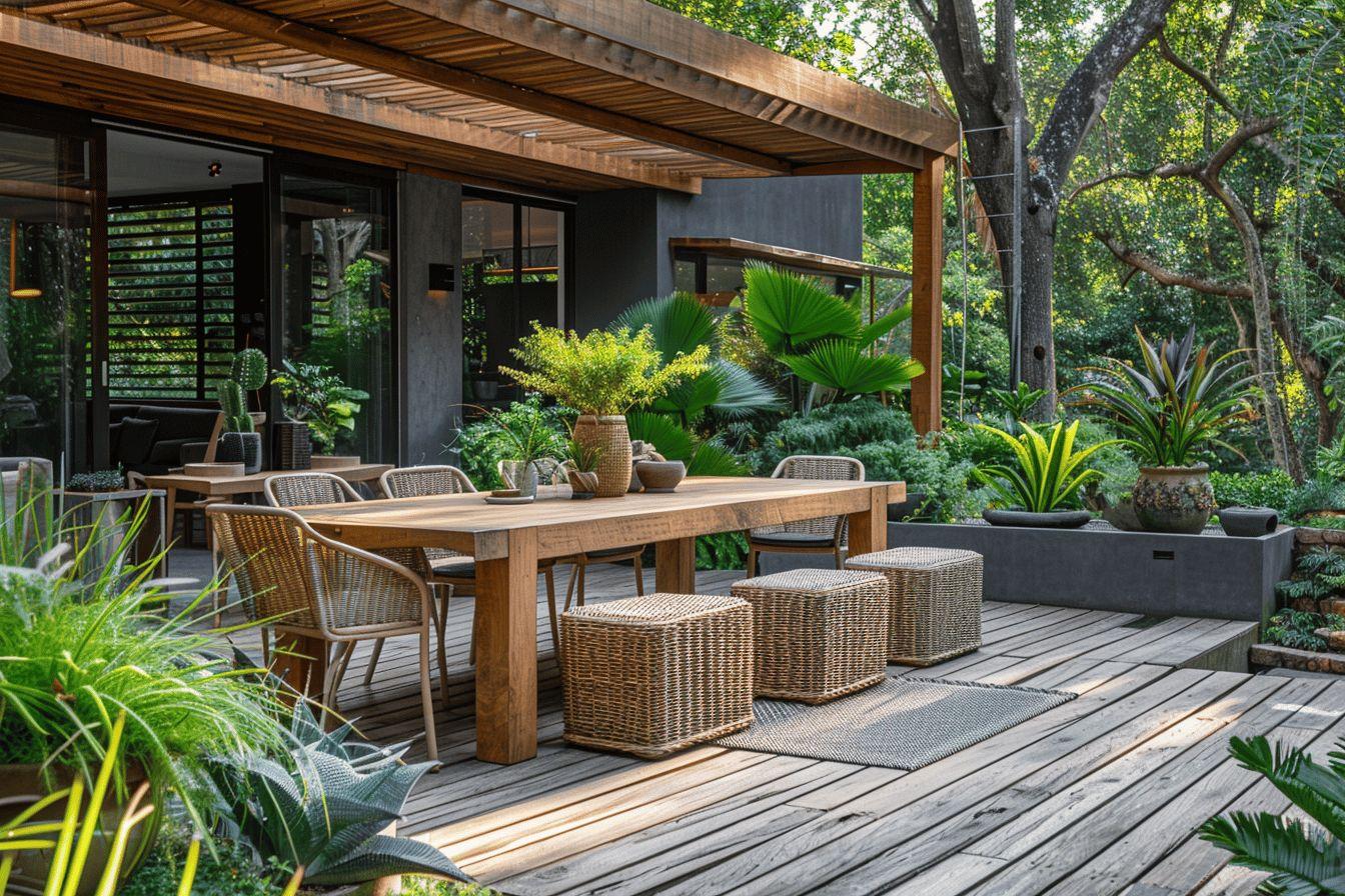 Aménager une grande terrasse : 10 astuces et solutions pour optimiser votre espace extérieur