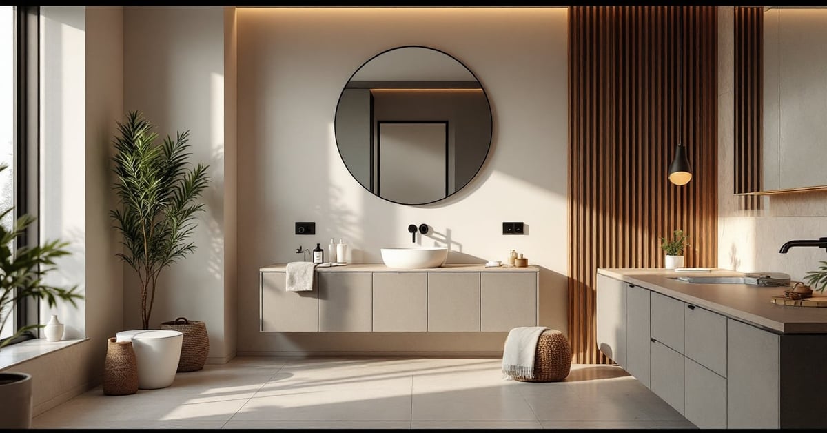 Home staging salle de bains : espace épuré et valorisé sans rénovation