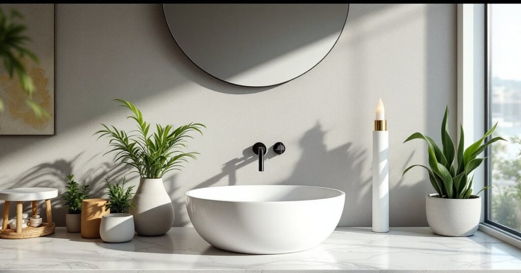 Idées déco toilette modernes avec accessoires élégants et ambiance soignée