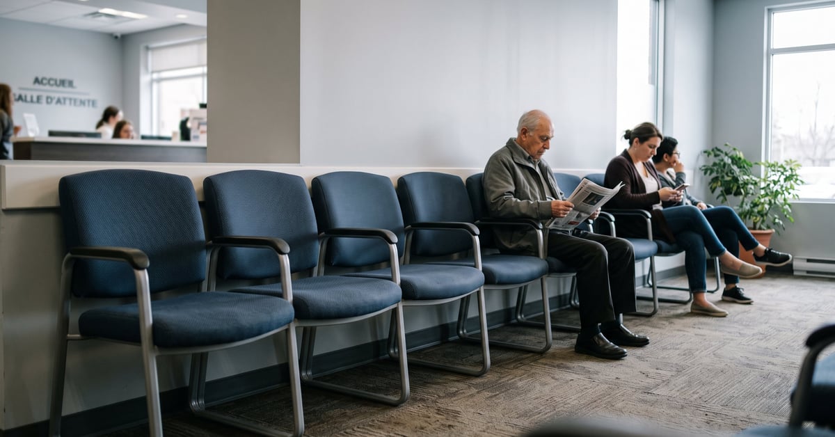 Chaises de salle d'attente dans un cabinet médical moderne et lumineux