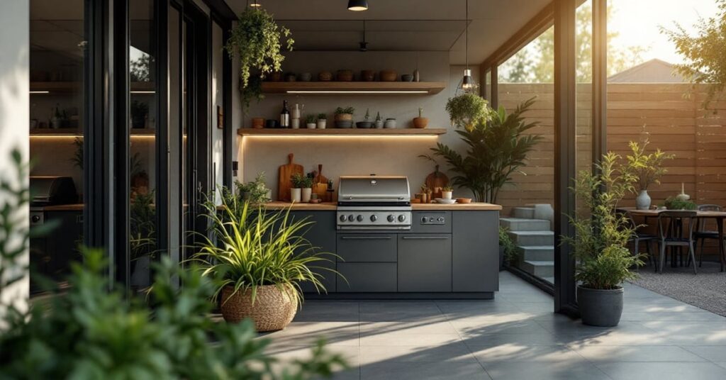 Aménager votre Espace Barbecue Extérieur Idéal - espace barbecue exterieur